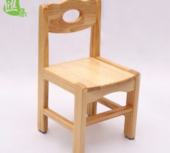 兒童實木課椅