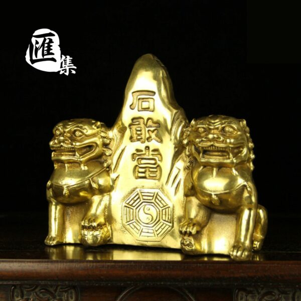 銅獅子風水, 北京獅, 銅獅2803072