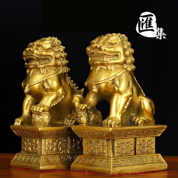 銅獅子風水, 北京獅, 銅獅2803112