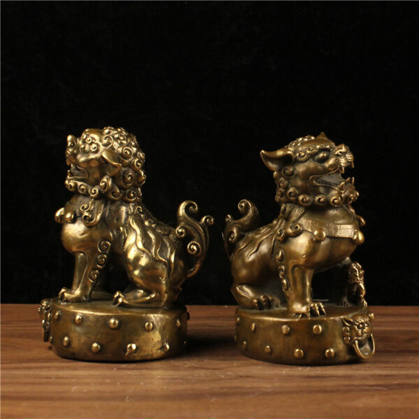 銅獅子風水, 北京獅, 銅獅2803101