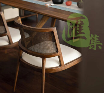 東南亞復古實木餐椅