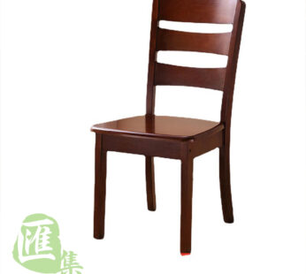 簡約中式一體實木椅子