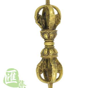 藏式純銅降魔杵