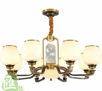新中式全銅吊燈