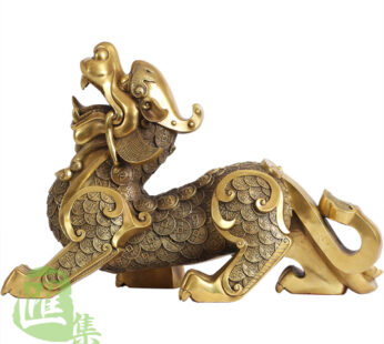 銅貔貅風水雕塑